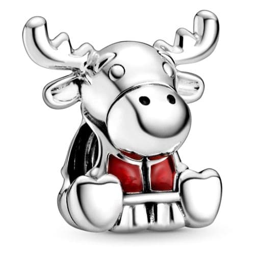 Pandora Canada Moose Maple Leaf Charm 798931C01 798931 — Foto 1 von 1
