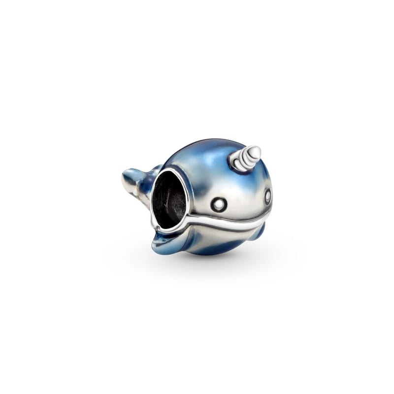 Shimmering Narwhale Charm