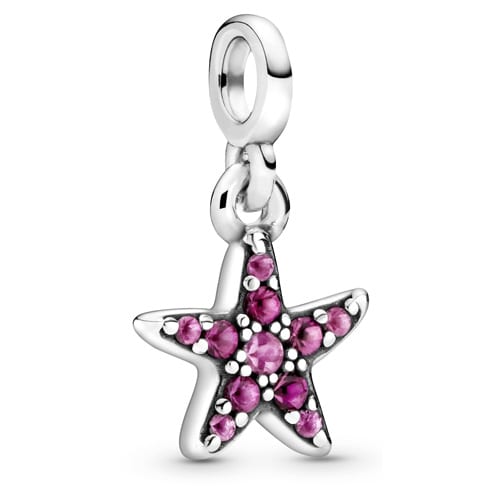 My Pink Starfish Dangle Charm