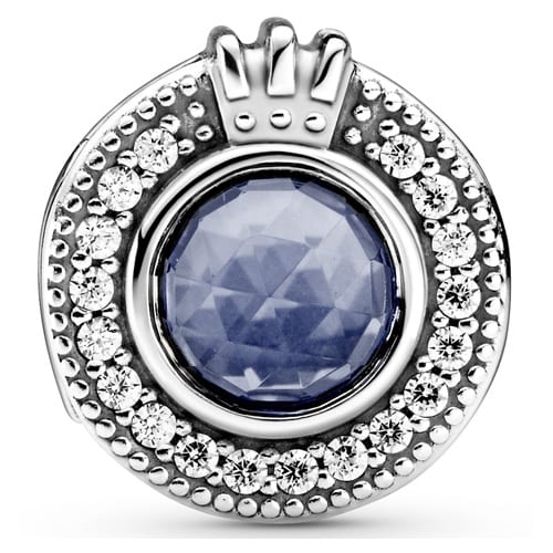Sparkling Blue Crown O Charm