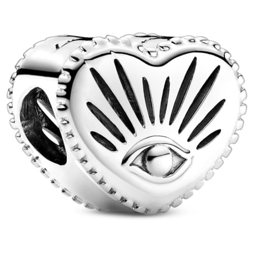 All-seeing Eye & Heart Charm