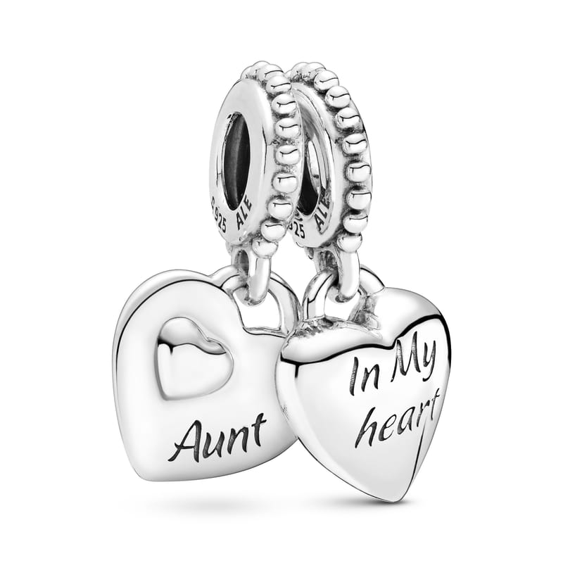 Aunt & Niece Split Dangle Charm