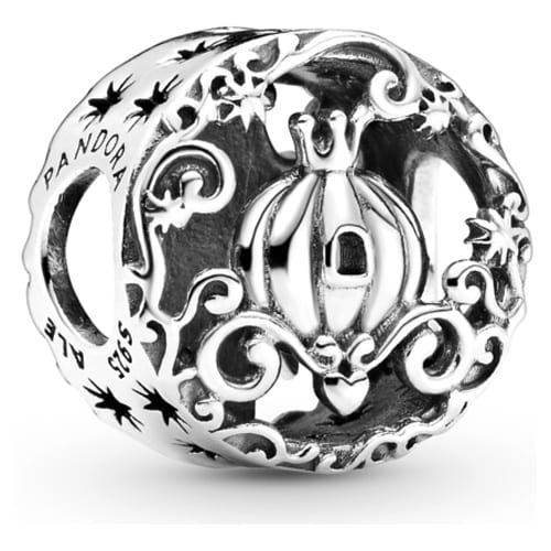 Cinderella Clock & Pumpkin Coach Charm