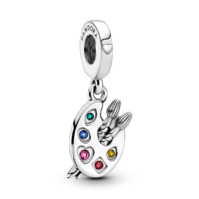 Artists Palette Dangle Charm