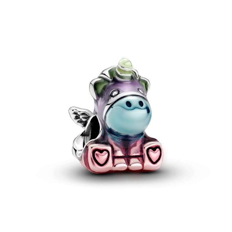 FriendsColourful Rainbow Bruno The Unicorn Charm