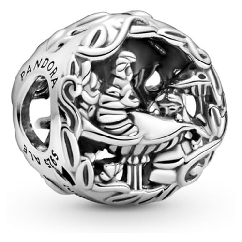 Alice in WonderlandCheshire Cat & Absolem Caterpillar Charm