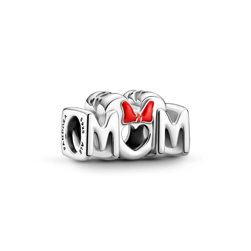 Minnie Mouse Bow & Mum Charm