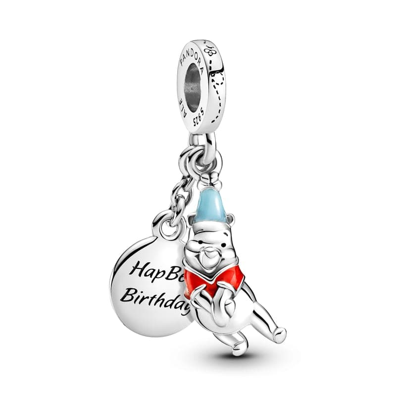 Pandora Winnie the Pooh Birthday Dangle Charm 799385C01 799385 — Foto 1 von 1