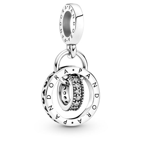 Logo Circles Dangle Charm