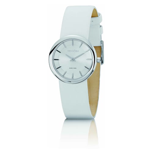 Pure Watch - White Leather Strap