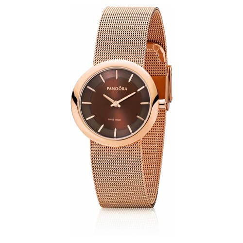 18K Rose Gold Pure Watch - Mesh Band
