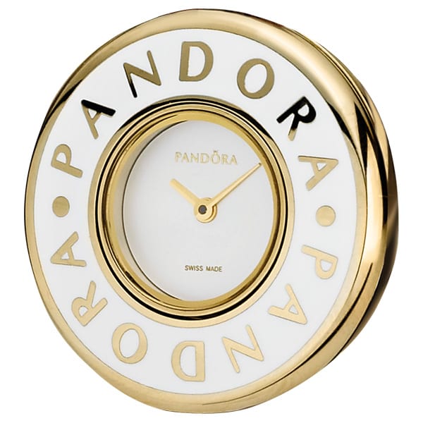 18K Gold Embrace Watch - White Face