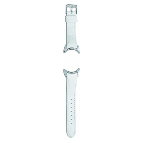 Imagine White Leather Strap
