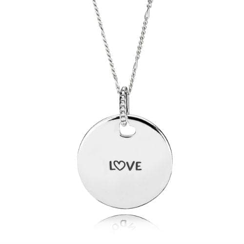 Pandora Love Engraved Necklace ENG397122160 — photo 1 of 1