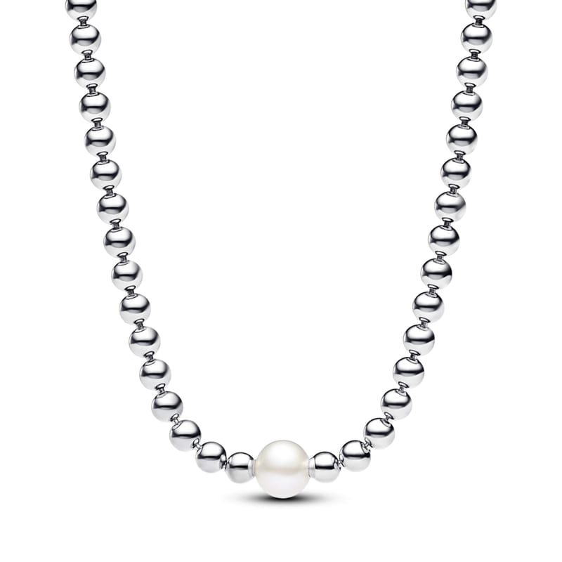 Treated Freshwater Cultured Pearl & Beads Collier Necklace