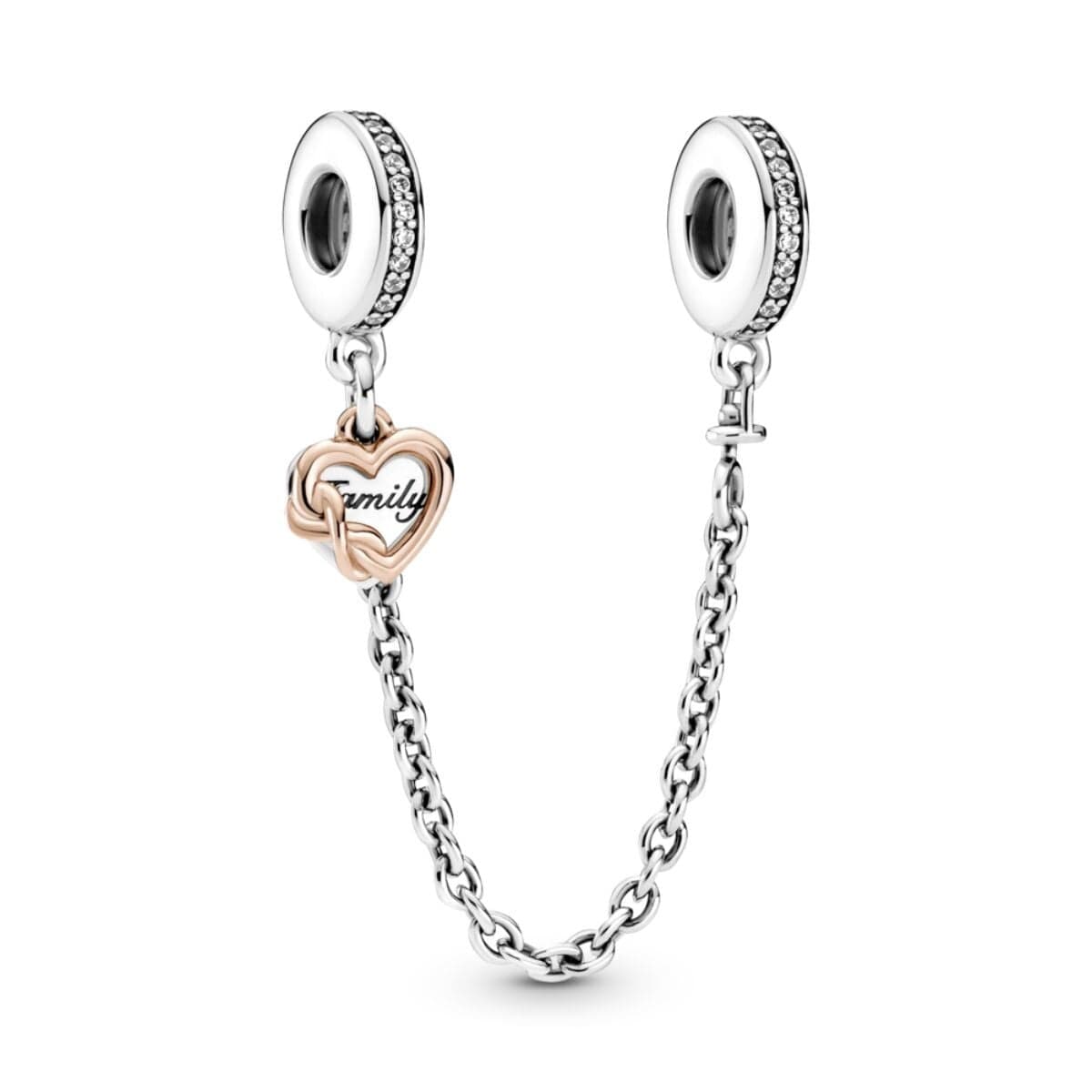 Pandora Family Heart Safety Chain 789541C01 789541C01-05 — Foto 1 von 1