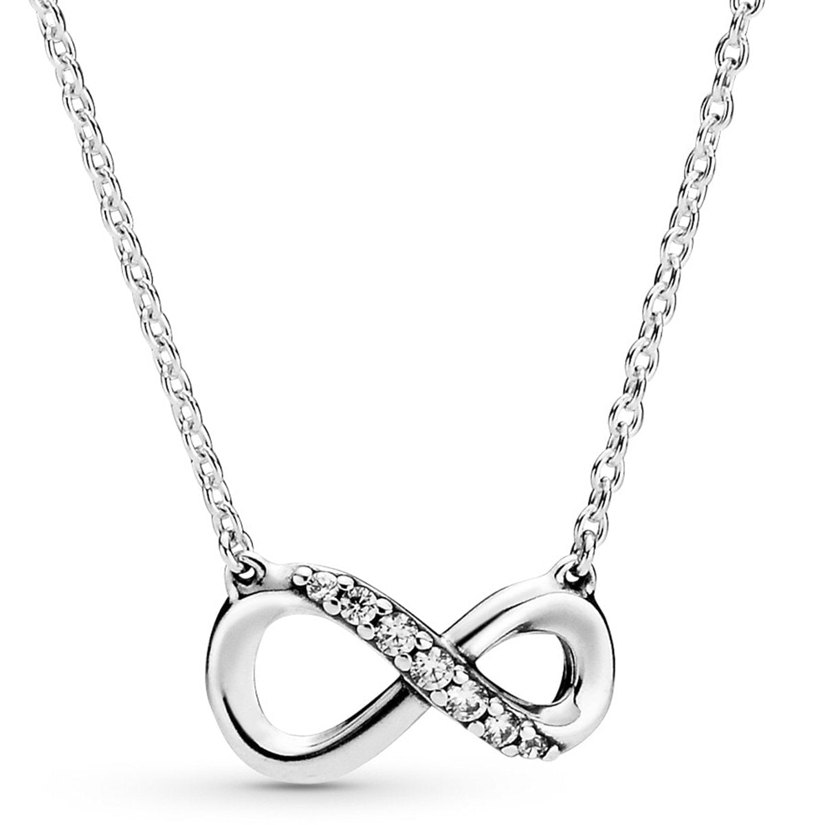 Sparkling Infinity Necklace
