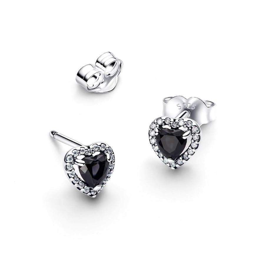 Pandora Elevated Heart Stud Earrings 298427C03 298427 — Foto 1 von 2