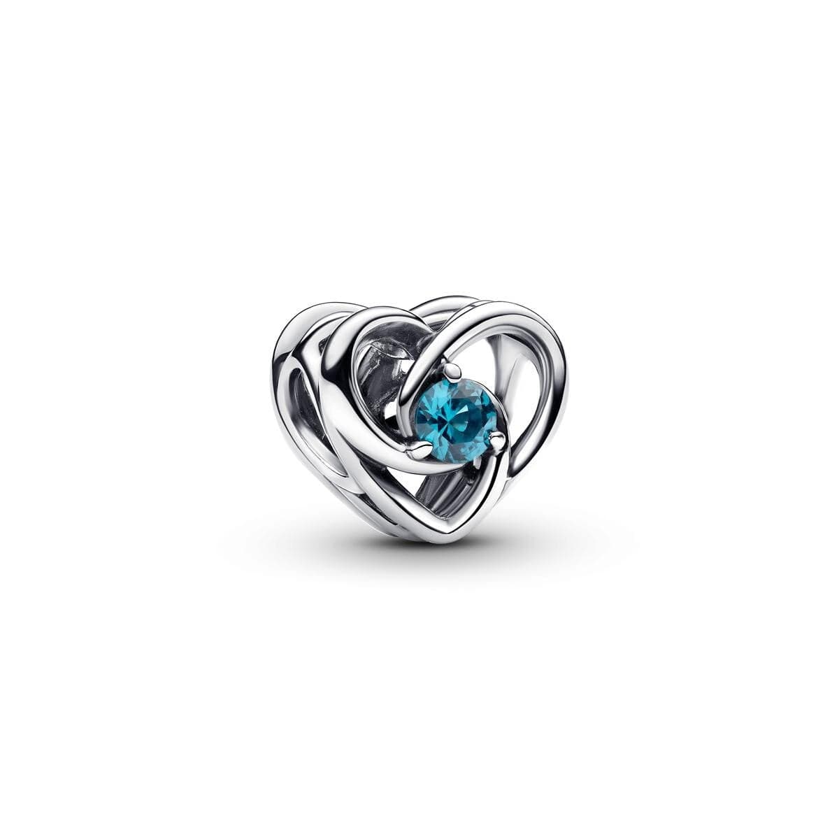 Pandora Entwined Heart & Stones Charm 793744C01 793744 — Foto 1 von 1