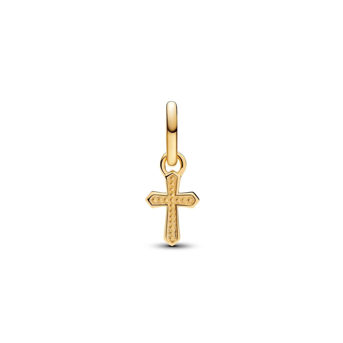 Sparkling Cross Mini Dangle Charm