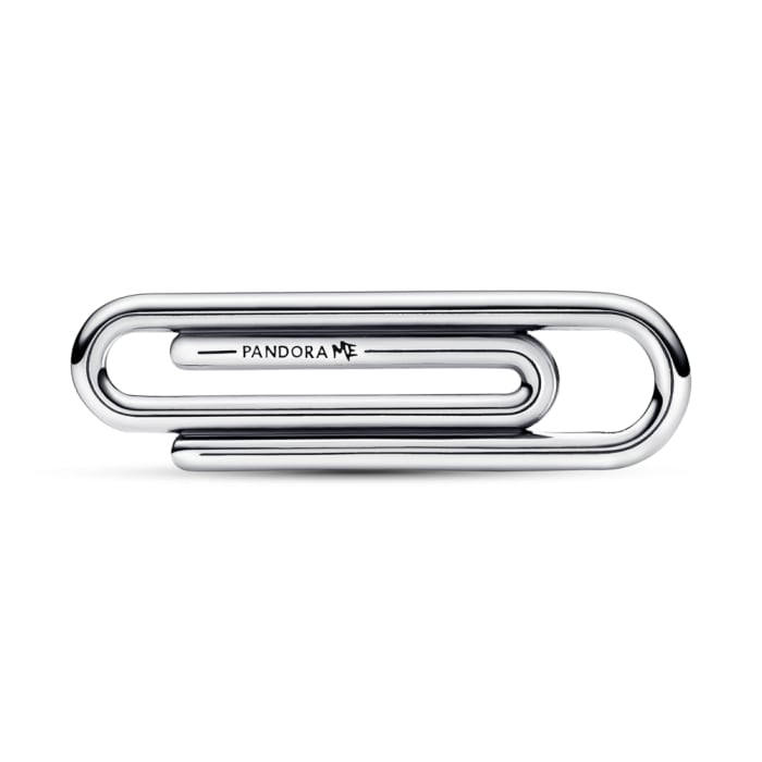 Pandora ME Pavé Paperclip Styling Link