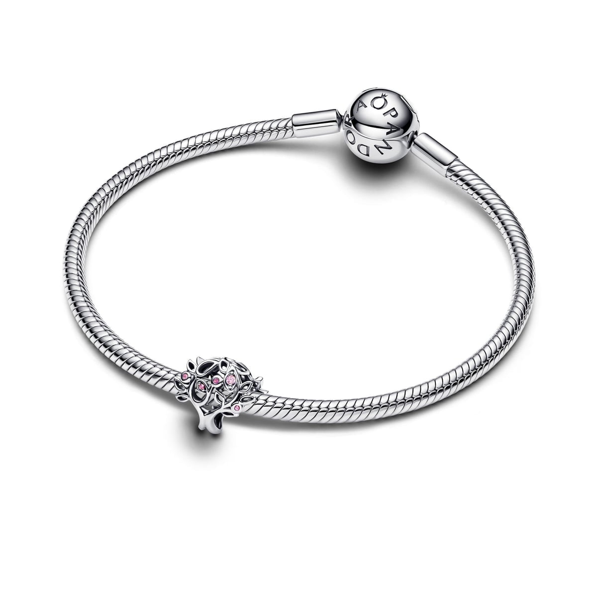 Family Tree Openwork Charm