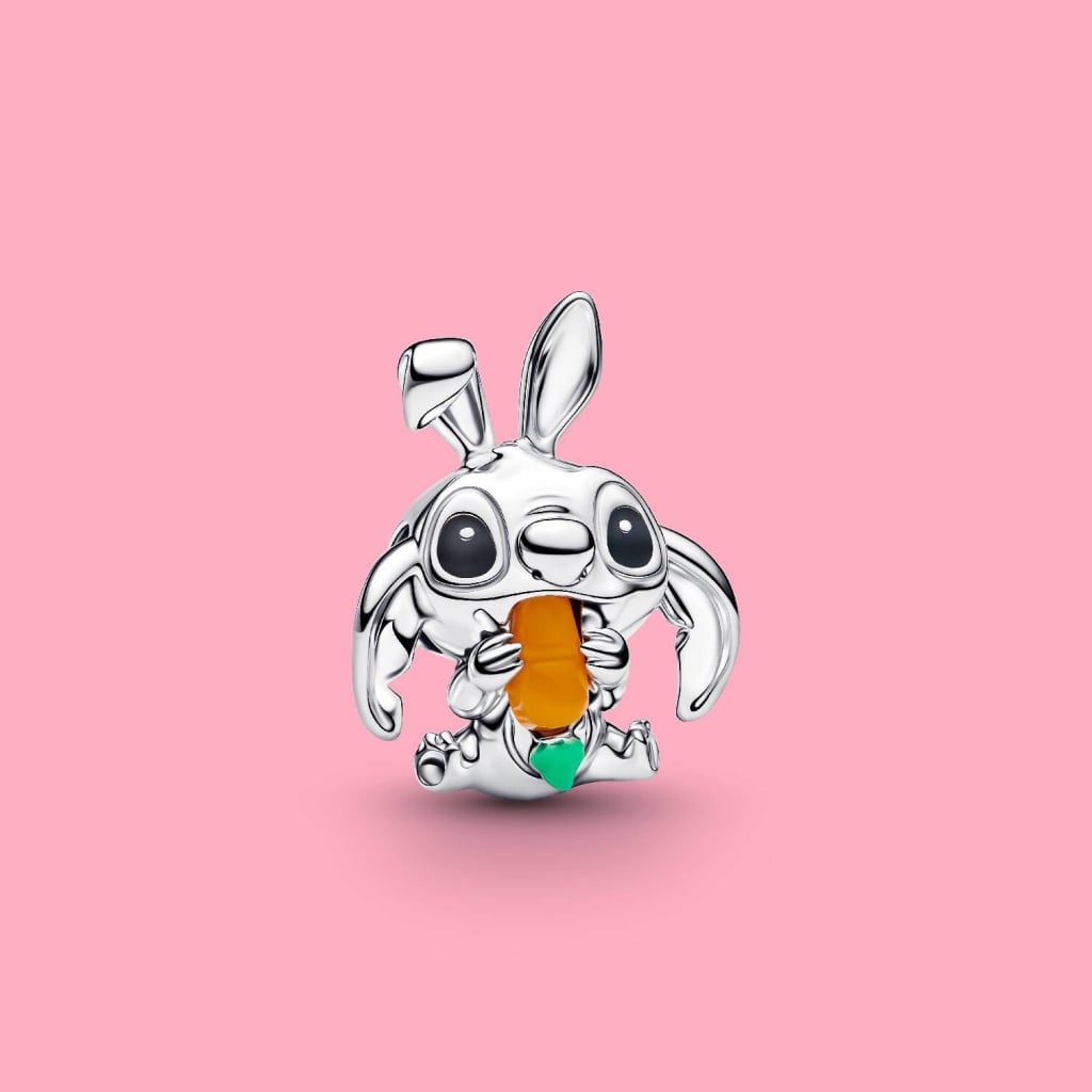 Disney Stitch Easter Bunny Charm