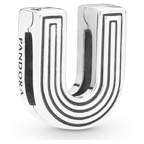 Pandora Reflexions™ Letter U Clip Charm