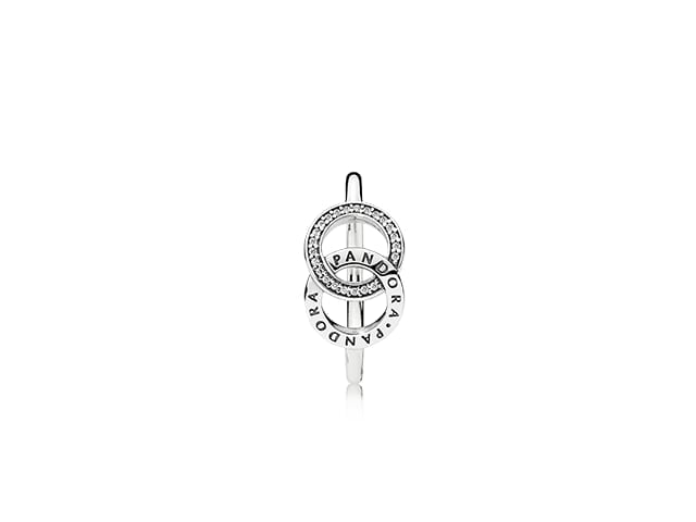 Pandora Circles Ring Clear CZ