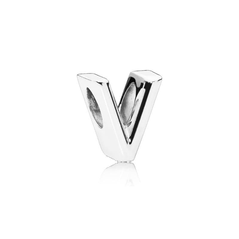 Pandora Letter V Alphabet Charm 797476 — Foto 1 von 1