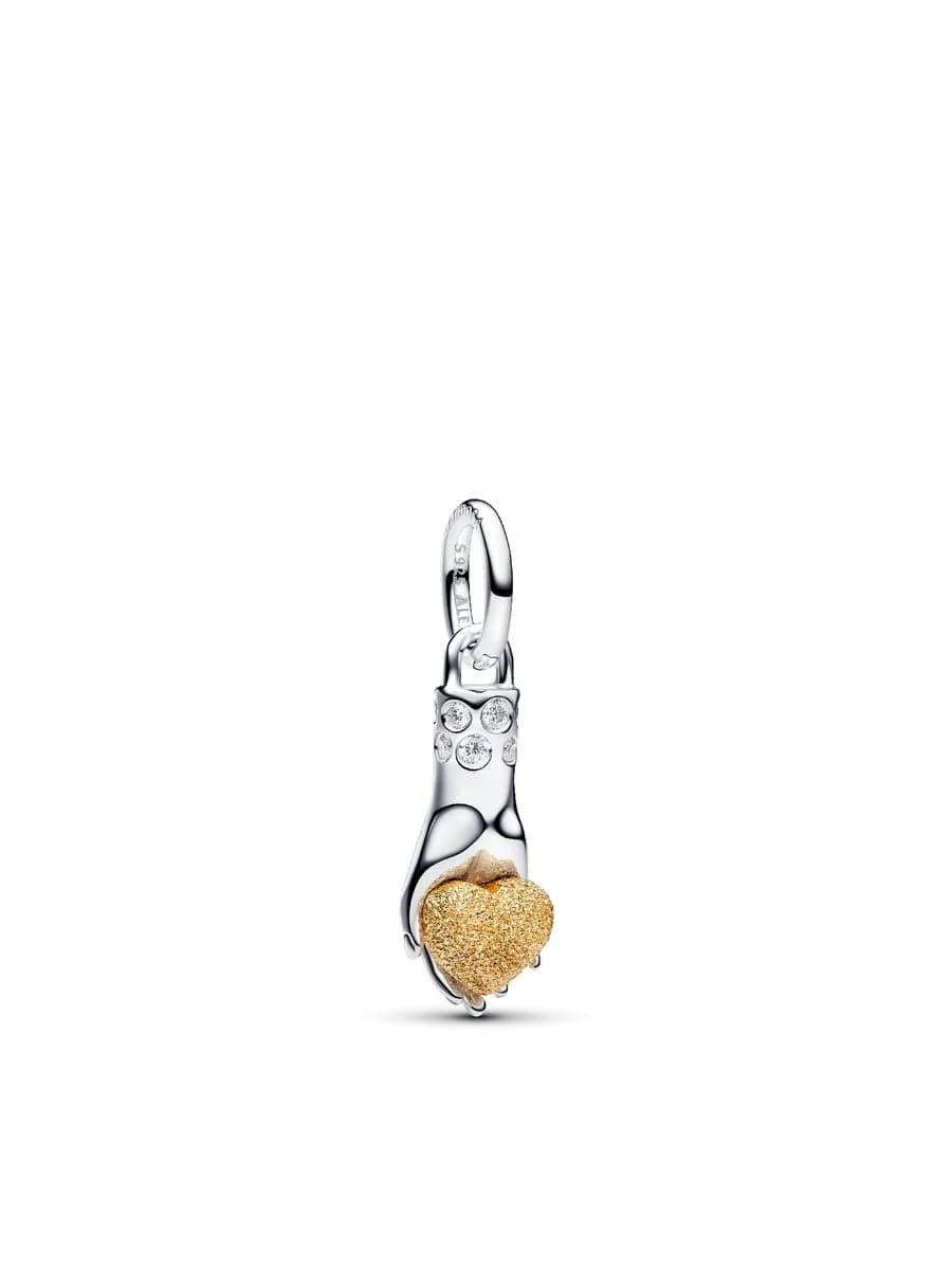 Pandora Pat McGrath The Hand of Love Mixed-metal Dangle Charm 765125C01 765125 — foto 1 de 1