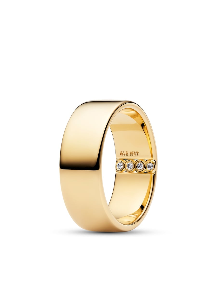 Engravable Wide Band Ring