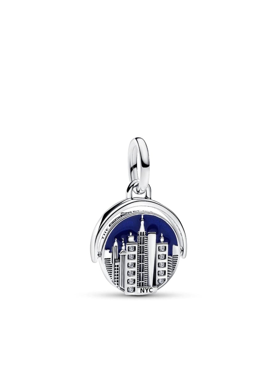 Pandora Spinnable New York Skyline Dangle Charm 794913C01 794913 — photo 1 of 1