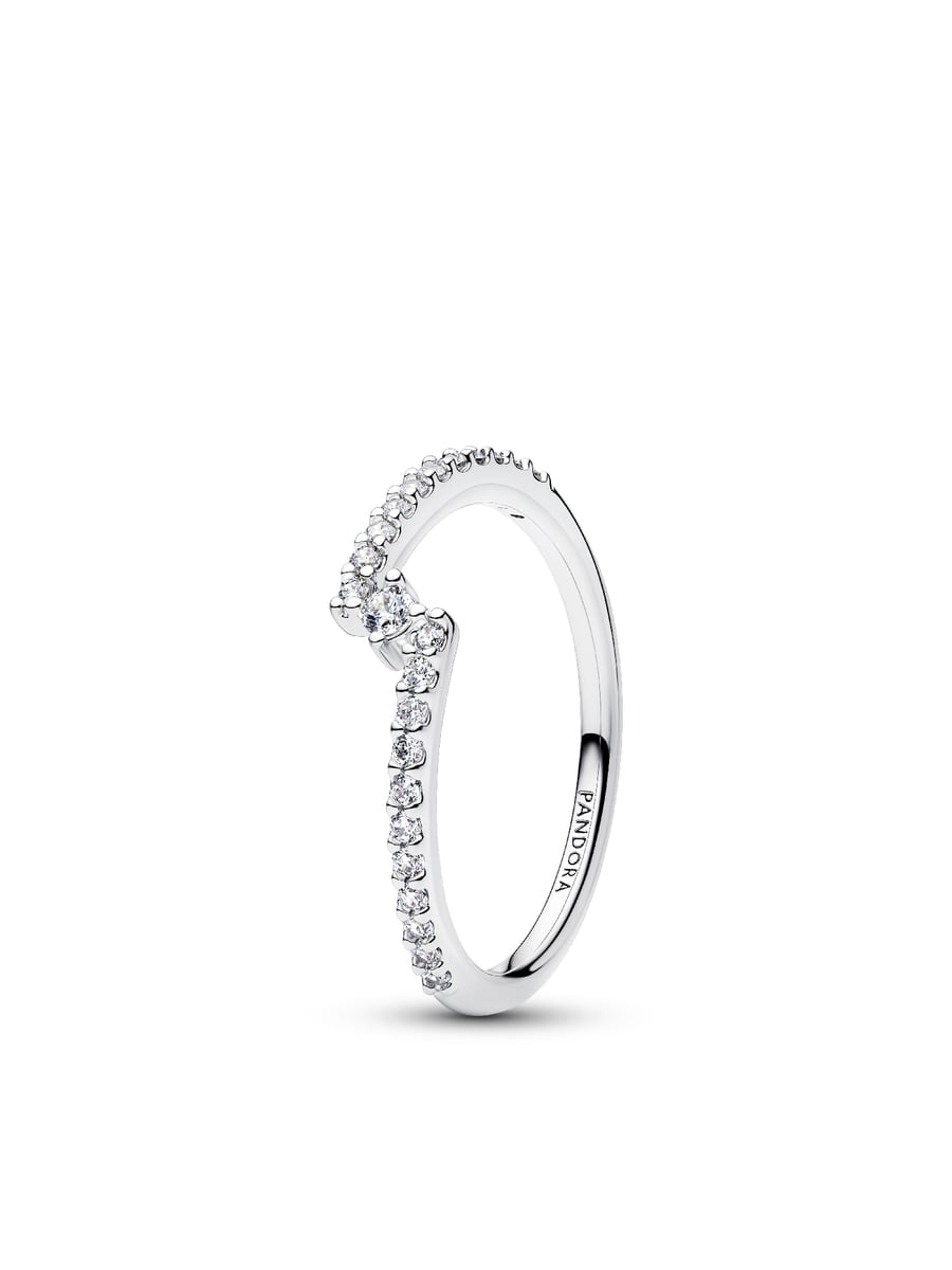 Sparkling Split Pavé Ring