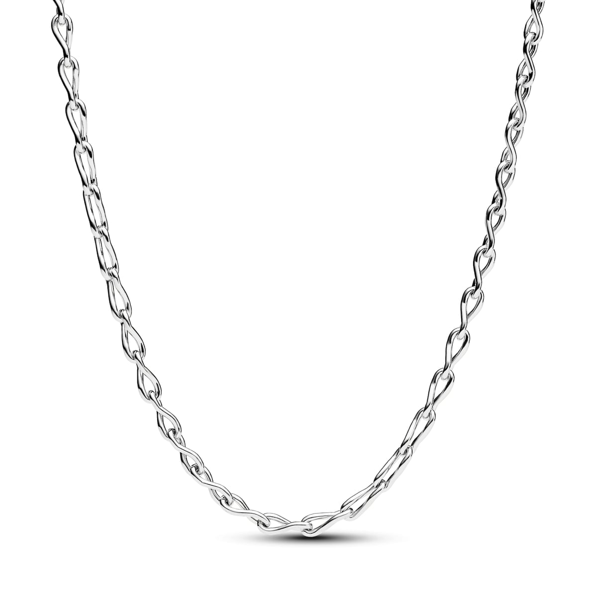 Silver Infinity Chain Necklace