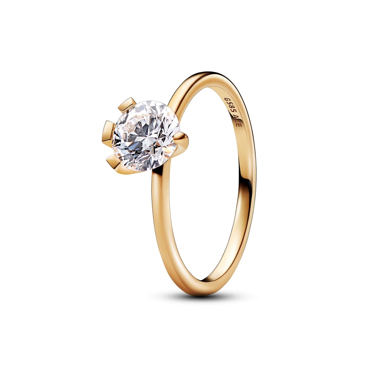 14k Gold Lab-grown Diamond Ring