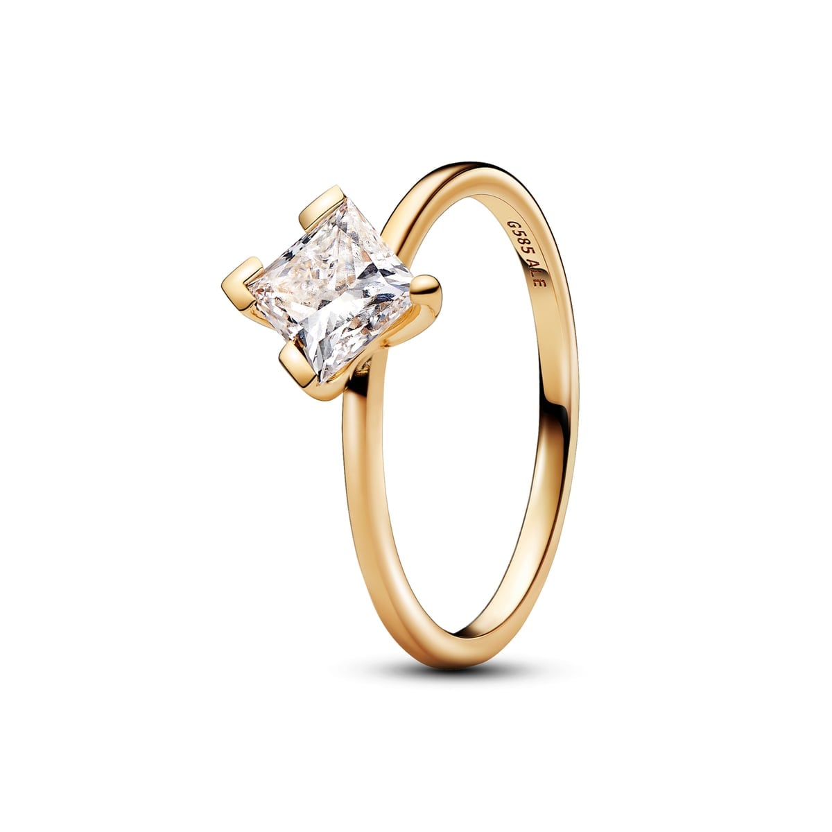 14k Gold Lab-grown Diamond Ring