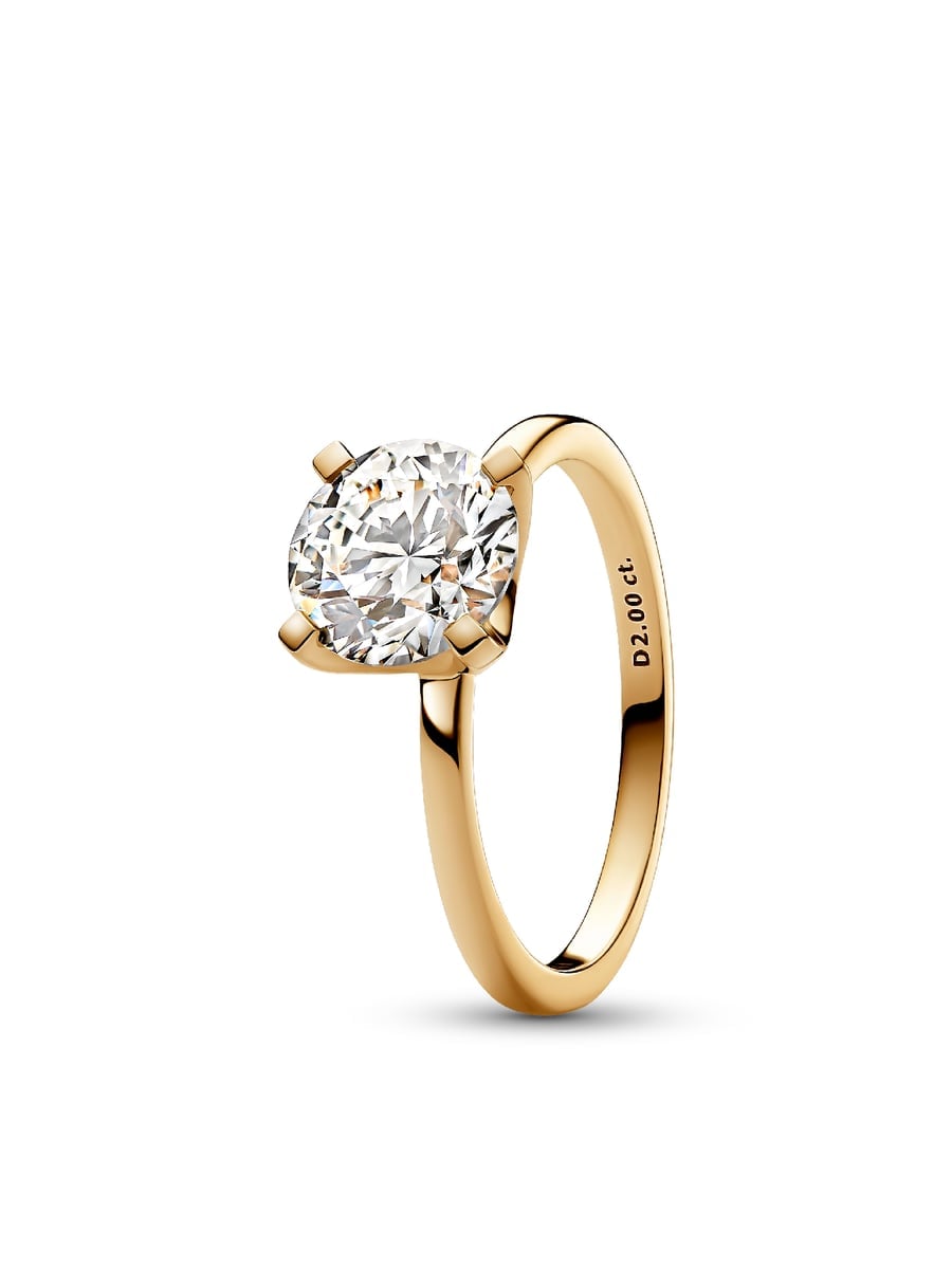 Pandora Era 14k Gold Lab-grown Diamond Ring