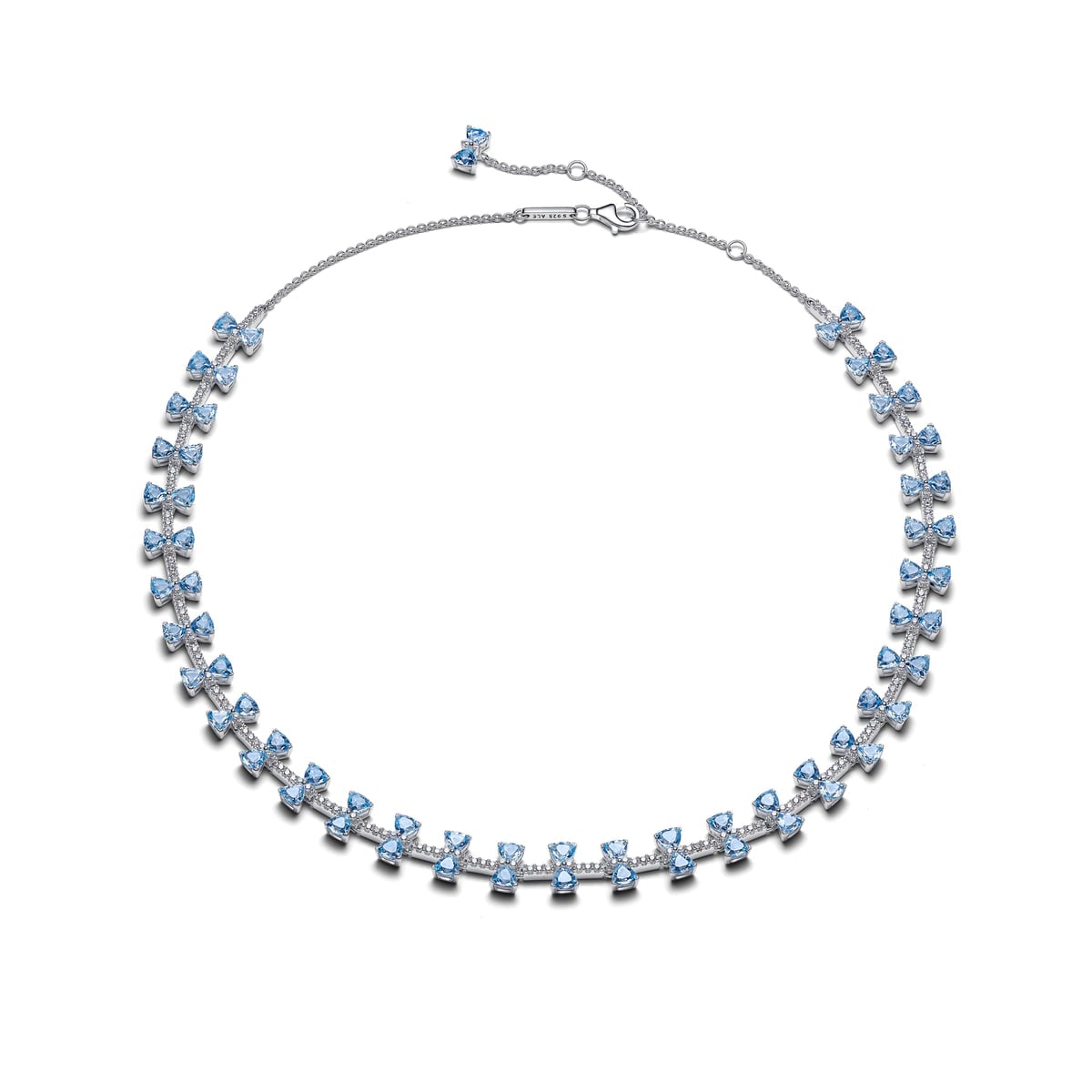 Bridgerton Blue Bow Necklace