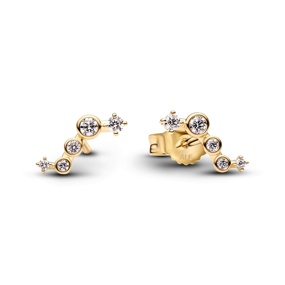 Pandora Era Lab-Grown Diamond Droplet Stud Earrings