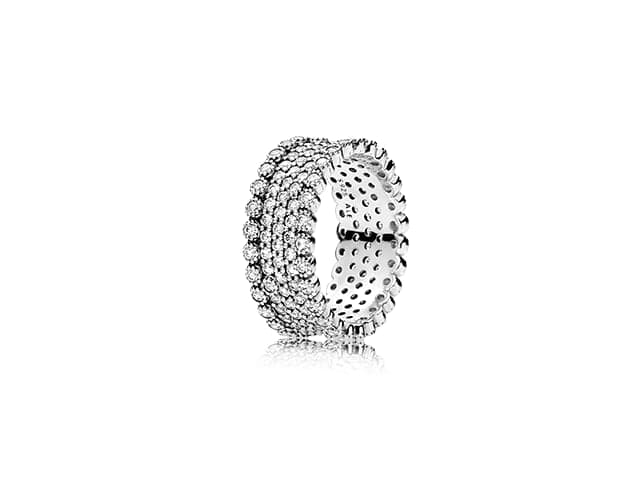 Pandora CZ Lavish Sparkle Ring 196313CZ 196313C — Foto 1 von 3