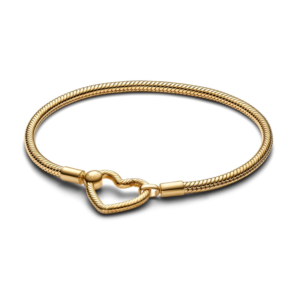 Pandora Heart Closure Snake Chain Bracelet 562257C00 562257 — Foto 1 von 1