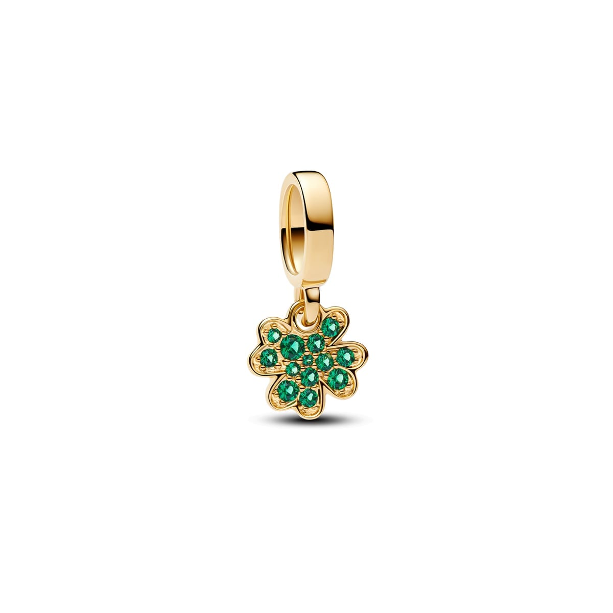 Four-leaf Clover Dangle Charm