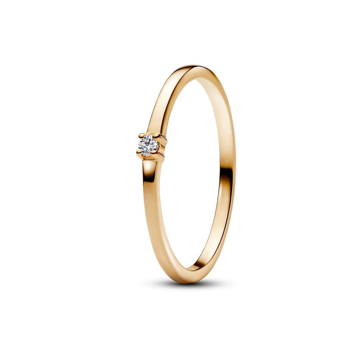 Pandora Era 14k Gold Lab-grown Diamond Single Stone Ring