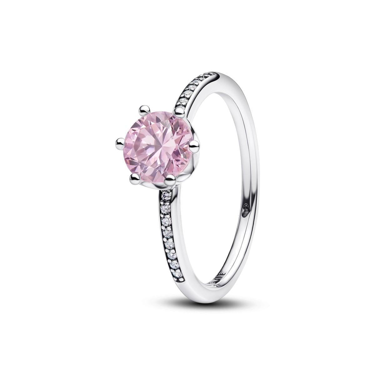 Pink Sparkling Crown Ring