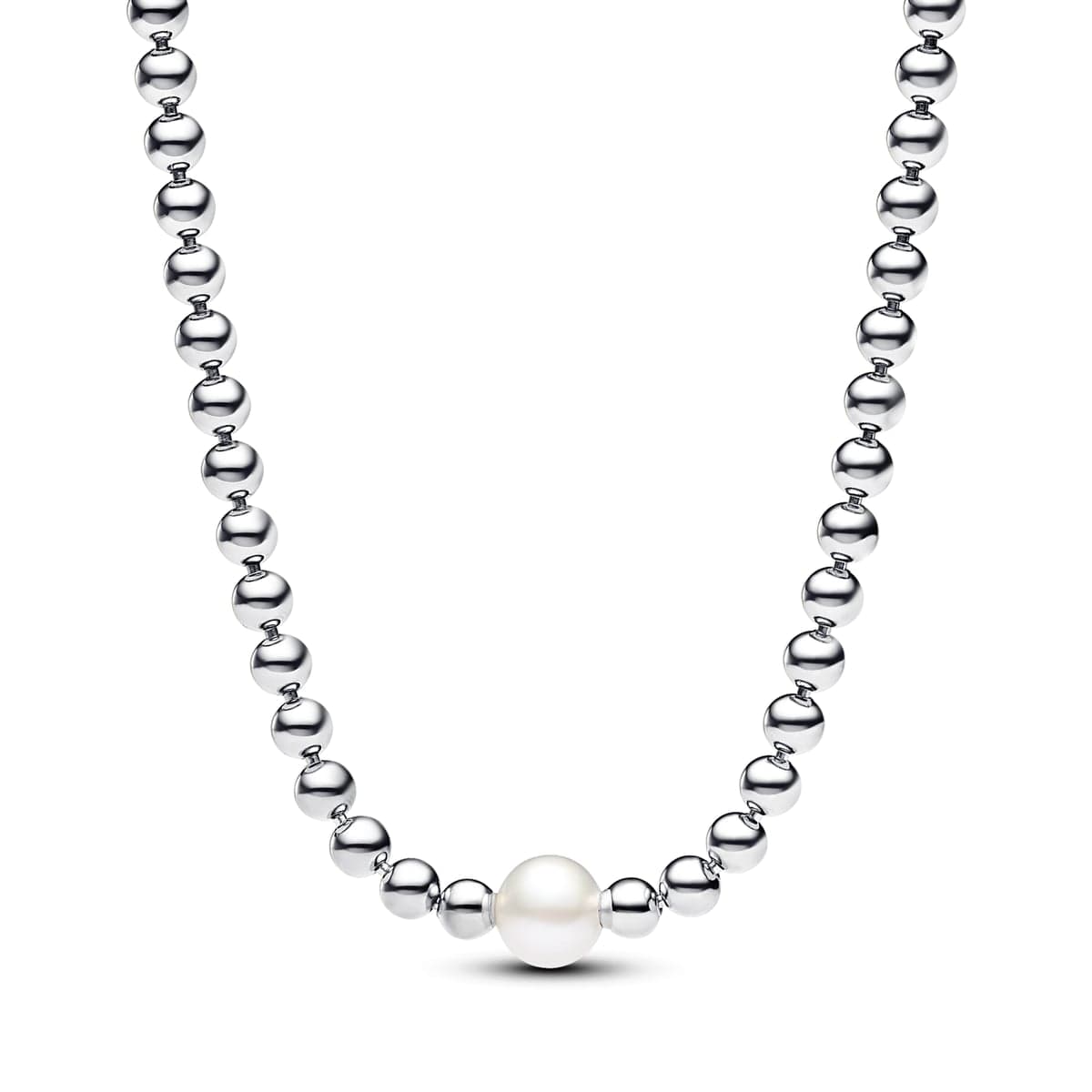 Pandora Treated Freshwater Cultured Pearl & Beads Collier Necklace 393176C01 393176 — foto 1 di 2