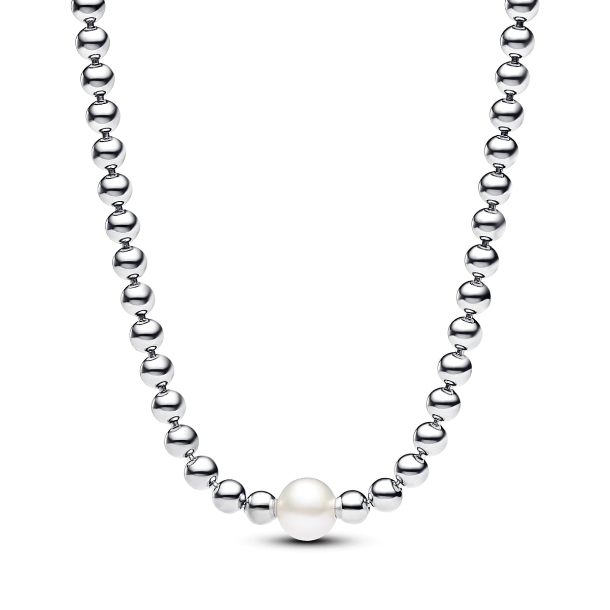 Treated Freshwater Cultured Pearl & Beads Collier Necklace
