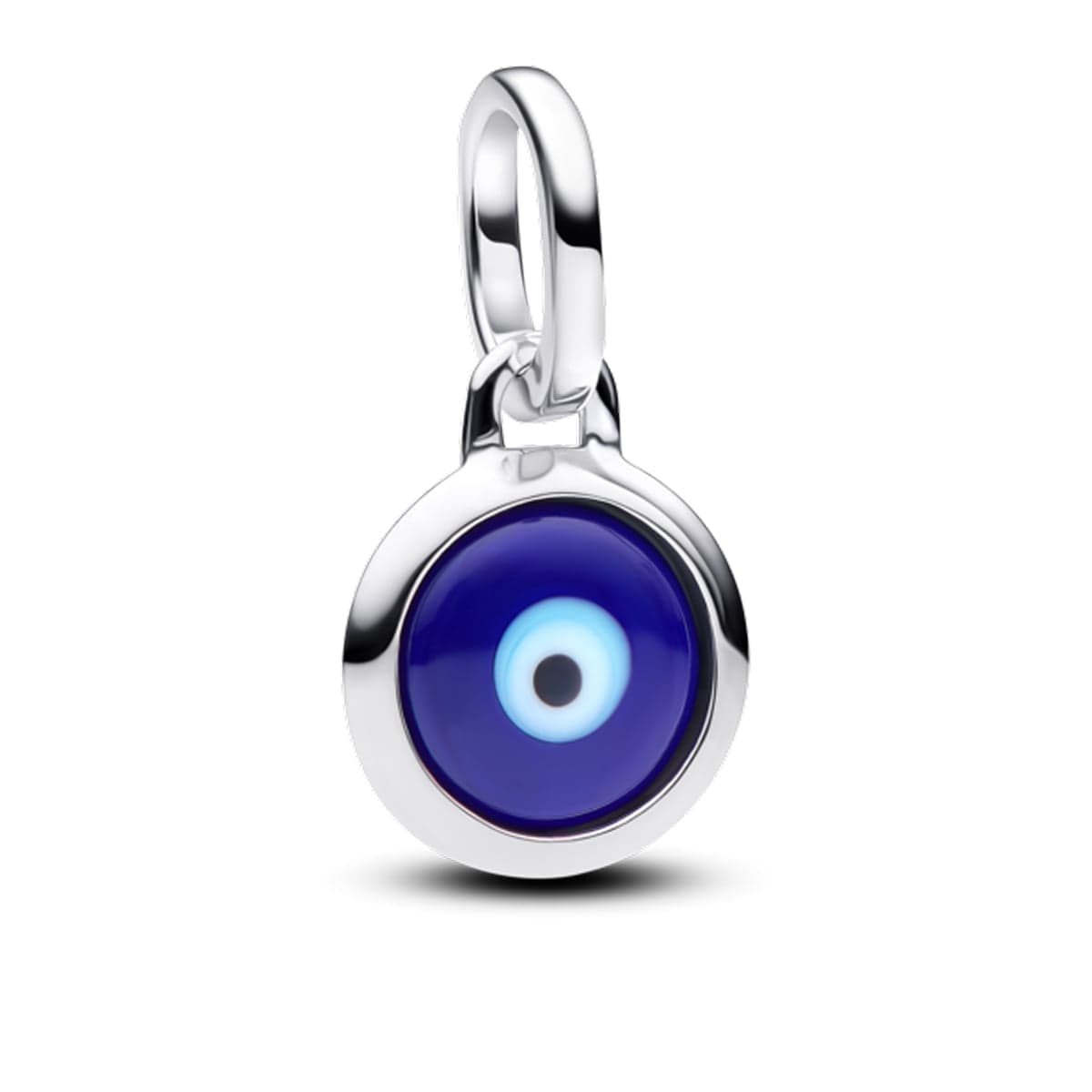 Pandora Engravable Evil Eye Murano Glass Mini Dangle Charm 793693C02 793693 — Foto 1 von 1