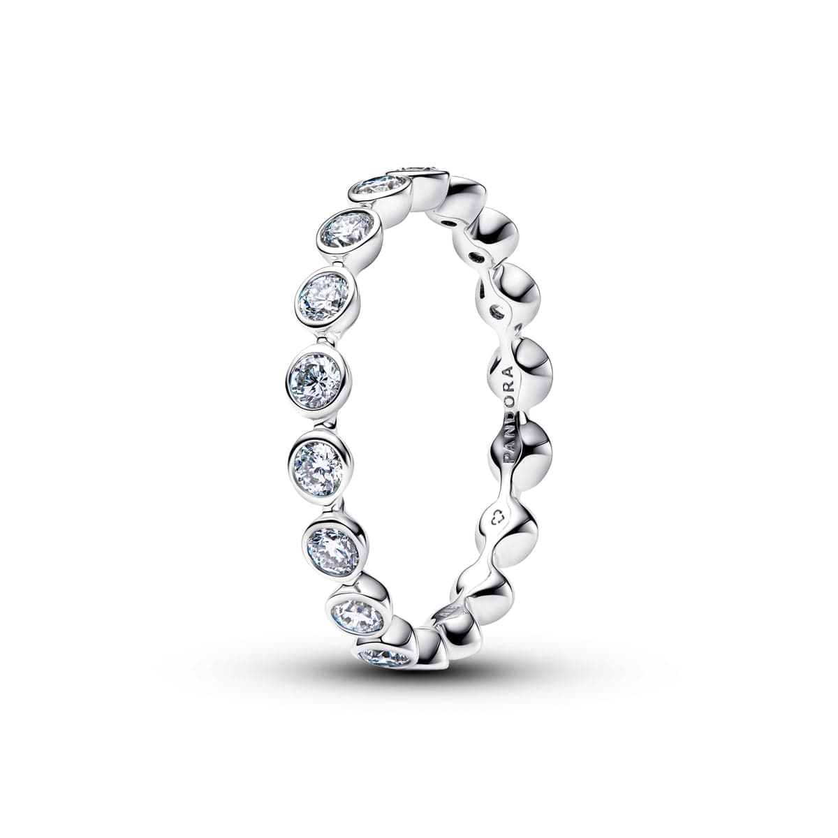 Pandora Era Lab-Grown Diamonds 14k White Gold Eternity Ring 154314C01 154314 — photo 1 of 2