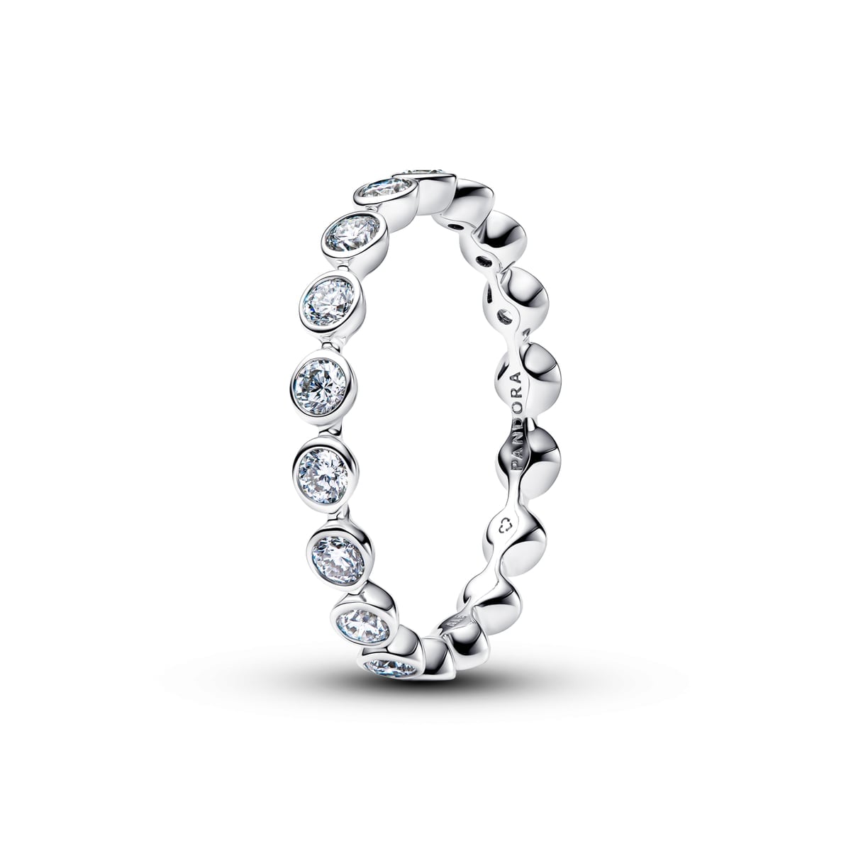 Pandora Era Lab-Grown Diamonds 14k White Gold Eternity Ring